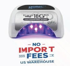 GELISH HARMONY 18G PLUS LED with COMFORT CURE US plug 110-240V BRAND NEW