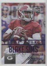2015 Panini Prestige Rookie Extra Points Purple 11/100 Blake Sims #209 y6z