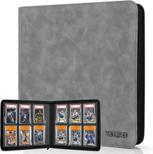 Graded Card Binder for 60 PSA Slabs 6 Slot Card Storage Booklet for CGC/PCG New