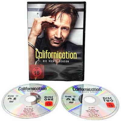 Californication Staffel 4 DVD 2 Discs DE/EN PAL R2 FSK 18