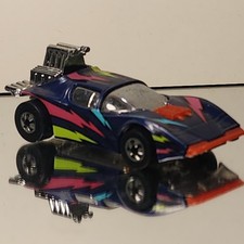 Hot Wheels LIGHTNING STORM Purple Flame Runner 1:64 Diecast 1992,