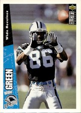 NFL card # 321 Willie Green Upper Deck 1996
