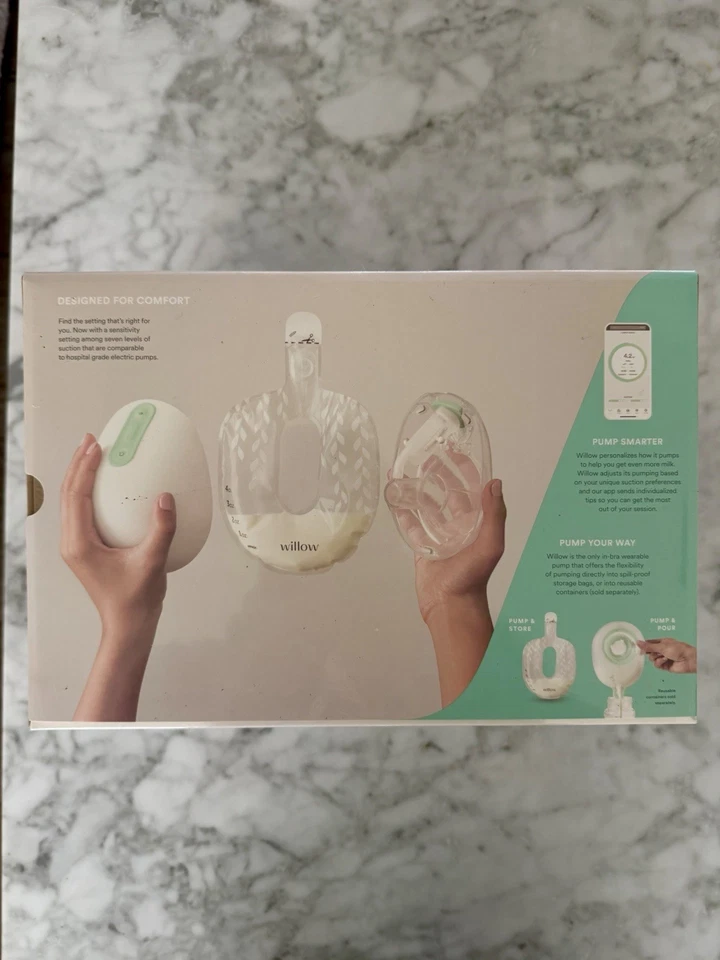 Willow 3.0 Wearable Breast Pump, All-In-One In-Bra Brand New Factory Sealed 24mm - Image 2 of 4