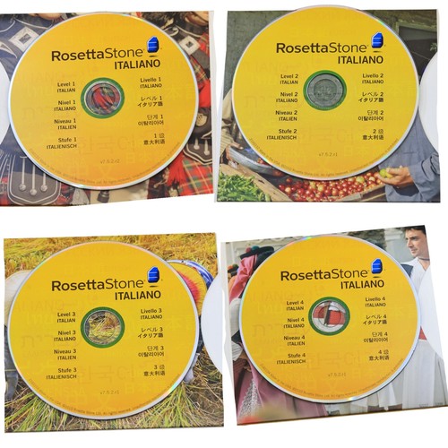 Rosetta Stone Italiano TOTALe CD-Rom Set Levels 1-5 - Picture 8 of 10