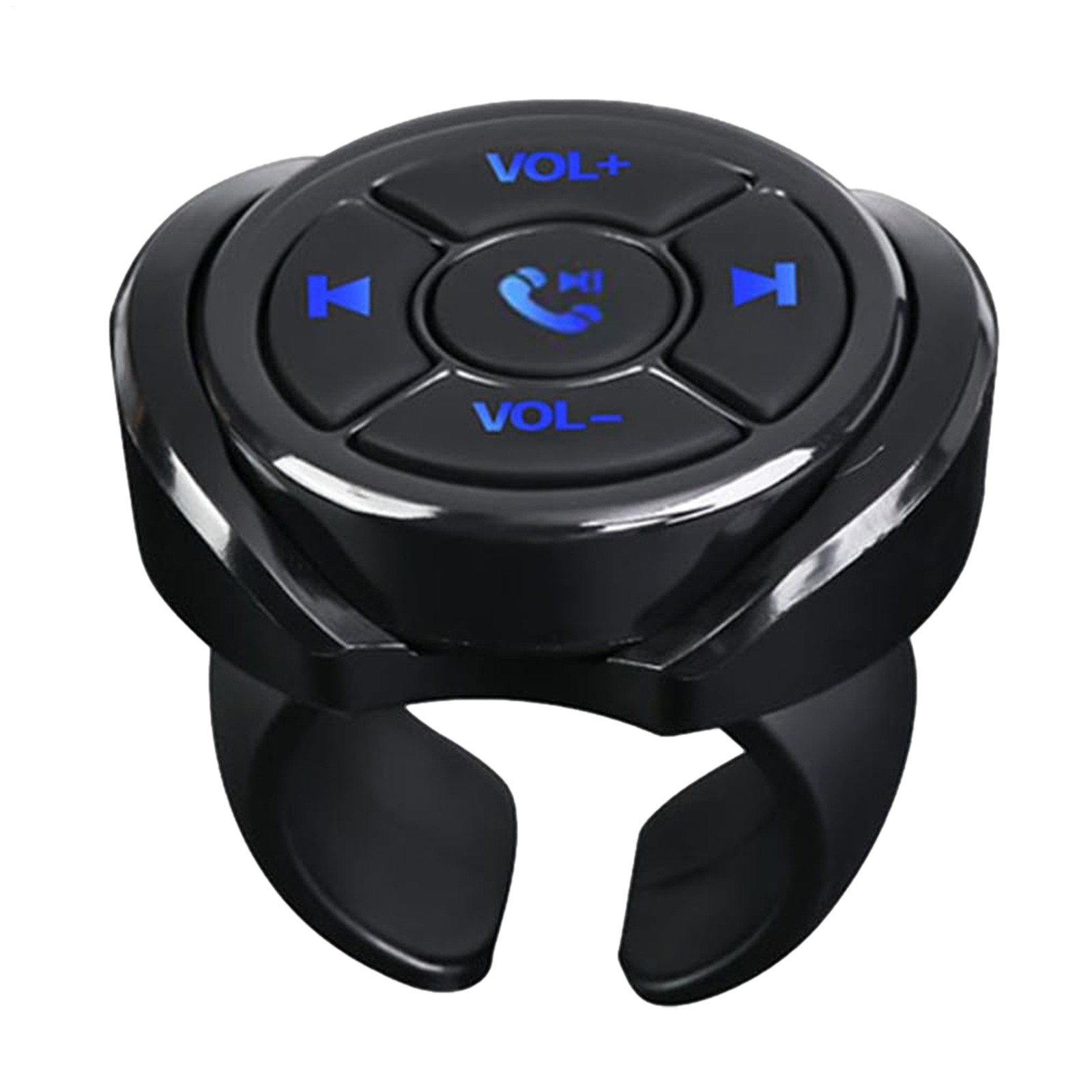 Car Wireless Steering Wheel Button Remote Control Media Button Radio Controller