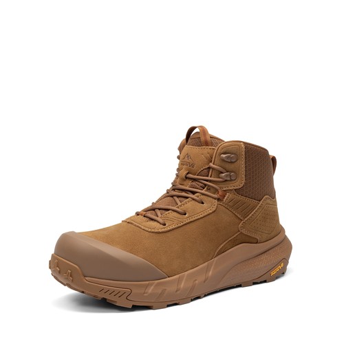 Men Waterproof Composite Toe Work Boots Lightweight Comfortable Safety Boots