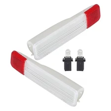 WFLNHB 2PCS 15021517 Door Reflector Light Panel Replacement for Silverado Tah...