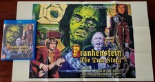 Frankenstein: The True Story (1973) Blu Ray Ray Reg. B Limited Edition w/Poster 