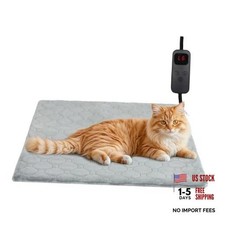 Pet Heating Pad for Cats Dogs Indoor Outdoor, Warming Cat Heating Pad with