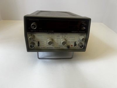HP 5302A 50 MHz Universal Counter w/ 5300A System   Not Working