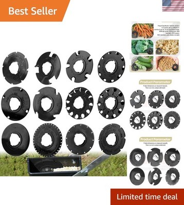 High-Quality 12 Se-ed Plates for Precision Planting with Earthway Garden Seeder