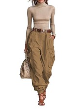 Damen-Cargohose mit Mehreren , Lockere Passfo...