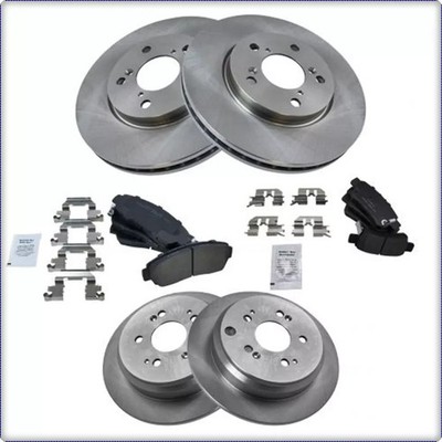 Bremsscheiben + Bremsklötze Hinten Vorne Für Honda Odyssey 2005-2010