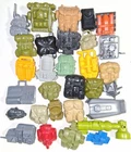 Vintage GI Joe 1980s * BACKPACK ACCESSORY LOT * 30 Pieces.