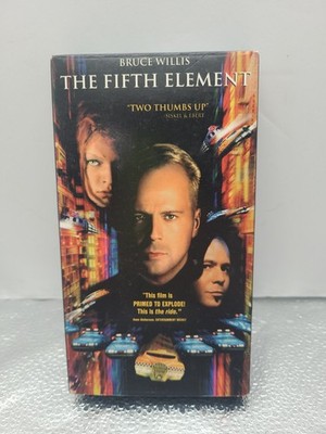 THE FIFTH ELEMENT (1997 VHS) - Original Columbia Video Cassette Tape Release