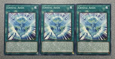 Crystal Aegis SDCB-EN017 (x3) Common 1st Edition NM