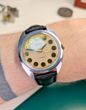 1970s Vostok 2409 Vintage Watch Soviet USSR Men Military Mechanical 35 mm