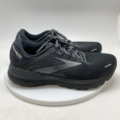 Brooks Sneakers Womens 8.5 D Adrenaline GTS 22 1203531D020 Black Running Shoes