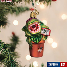 Old World Christmas Venus Fly Trap