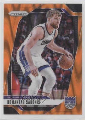 2024-25 Panini Prizm Orange Seismic Prizm 23/199 Domantas Sabonis #86 7y2
