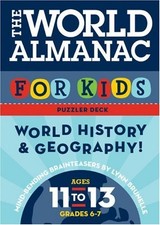 THE WORLD ALMANAC FOR KIDS PUZZLER DECK: WORLD HISTORY AND By Lynn Brunelle