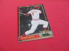 Johnny Bench  SERIAL NUMBERED Card - 1993 Spectrum #2 4492/10000