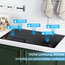 90 cm Induktionskochfeld 5