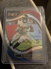 2020 Select Field Level Red White Blue Prizm Die Cut KeShawn Vaughn #373