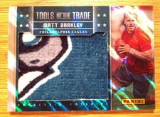 Matt Barkley 2013 Rookie Premier Player Used Swatch Spectrum Panini Father's Day