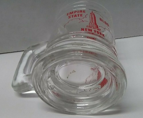 Vintage Empire State Building "I Made It To The Top" Souvenir Shot Glass - Picture 3 of 8