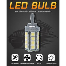 LLPTA 2pcs AUTO ELECTRIC PARTS 7440 Super Bright White DC 12V 30-SMD LED Bulbs