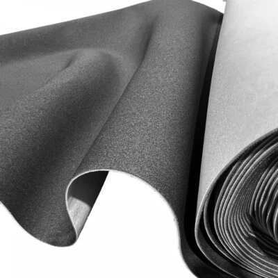 EU FABRICS Titanium CAR HEADLINER FABRIC 2MM FOAM BACKED Automobile Trimmings Upholstery