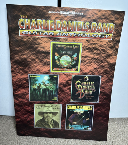 Charlie Daniels Band Guitar Anthology Tab Book – Authentic Edition - RARE!!