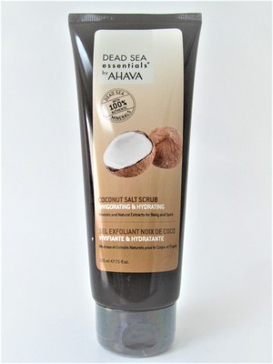 Ahava Dead Sea Coconut Salt Scrub 7.5 oz sealed