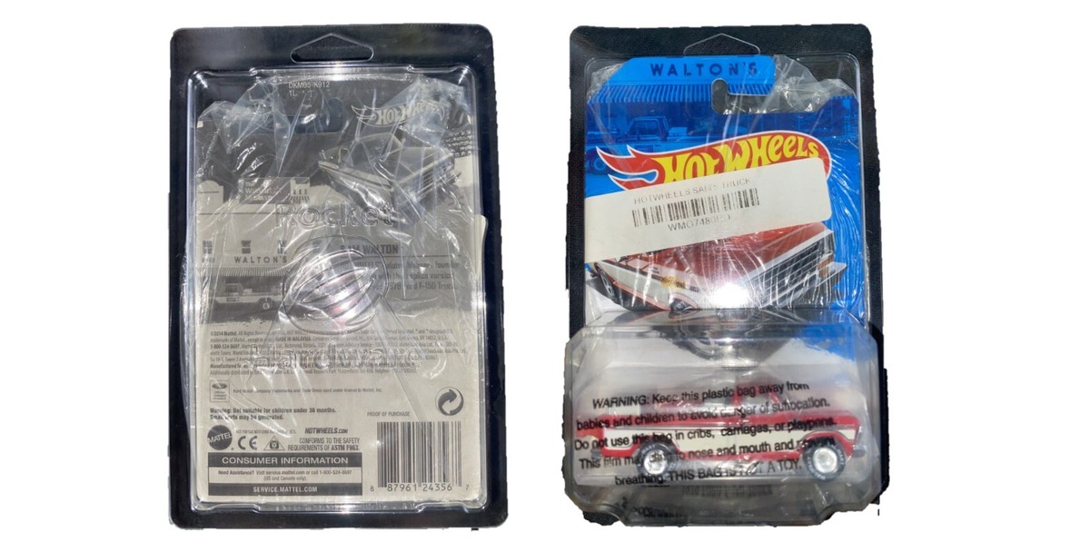 Hot Wheels F-150 Sam Walton's 1979 Ford Pick-Up Truck Walmart