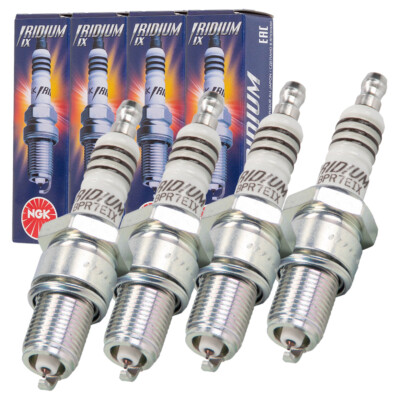 4x NGK 4055 BPR7EIX W5DPO W5DP0 Iridium IX Zündkerze für VW G60 G40 1.8 Turbo PG