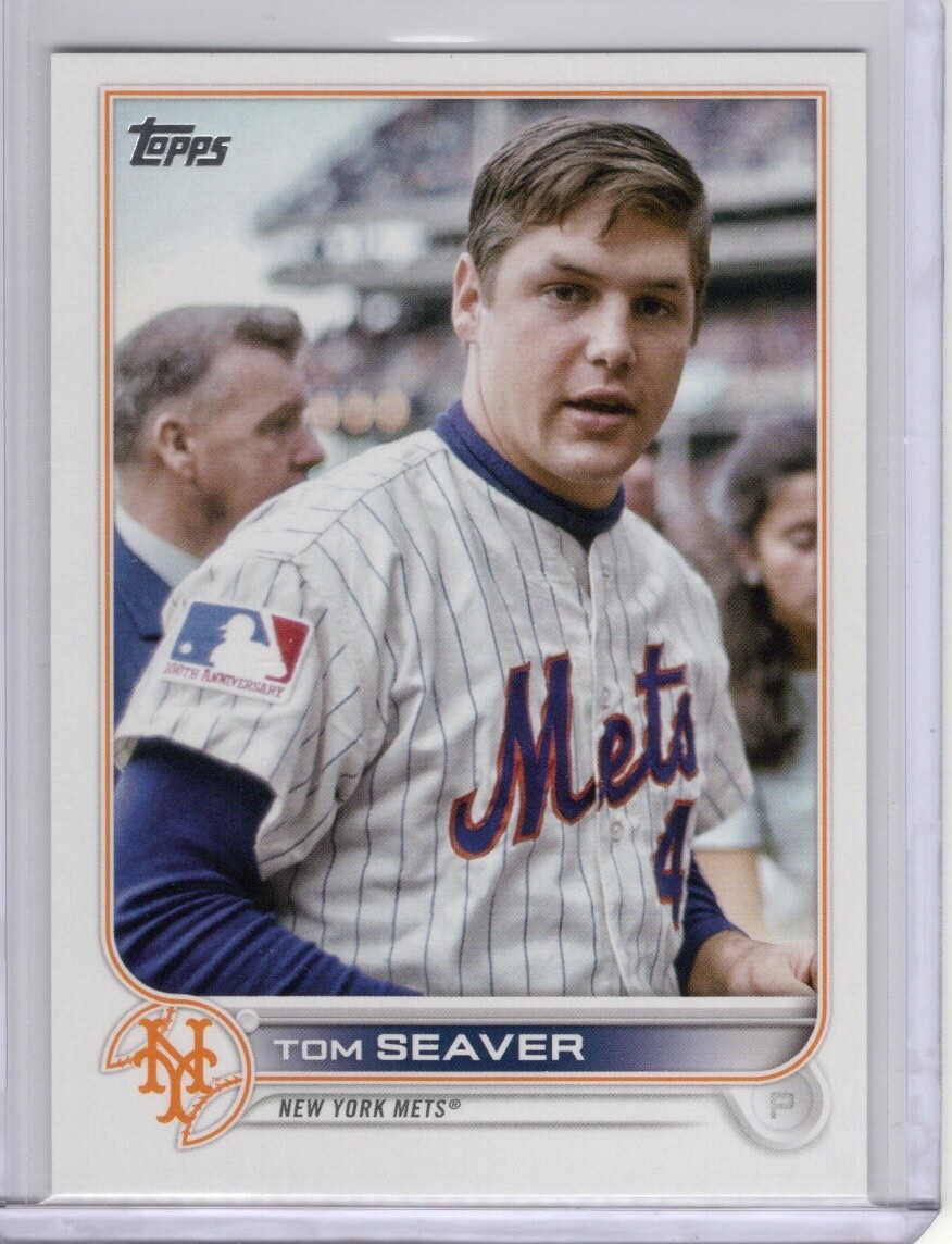 Tom Seaver 2022 Topps Update Image Variation SP Card #41