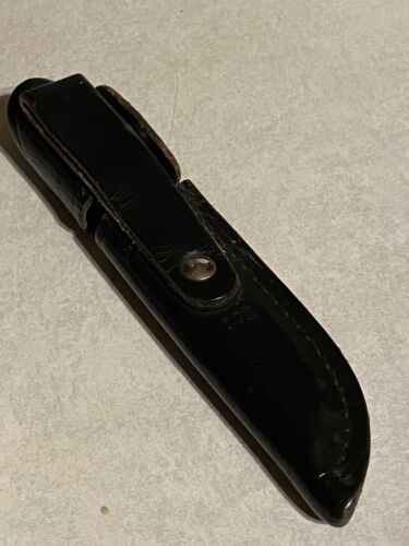 Buck Knife 102 Woodsman With Original Sheath Good Condition 1992 Made In USA - Picture 9 of 15