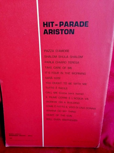 HIT PARADE ARISTON 1973 NUOVA IDEA DINO GIOVANNA etc Libretto di 15 Spartiti - Picture 2 of 2