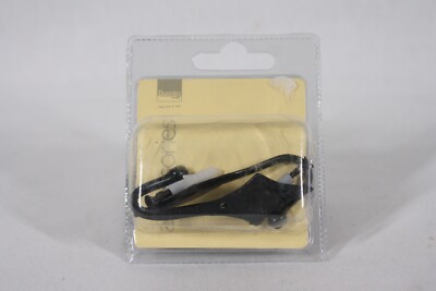 PACK OF THE DUNELM MILL DIAMOND BLACK CURTAIN TIE BACK HOOKS NEW