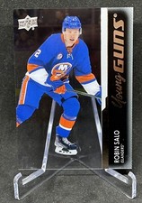 2021-22 Upper Deck Robin Salo Young Guns Clear Cut 726 Extended SSP SP Islanders
