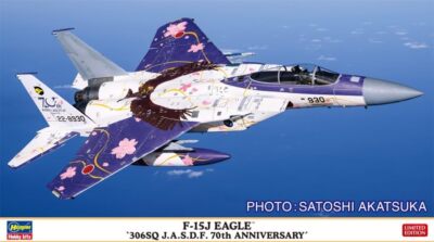 HASEGAWA 1/72 F-15J Eagle ''JASDF 70th Anniversary 306th Squadron'' Plastic Kit