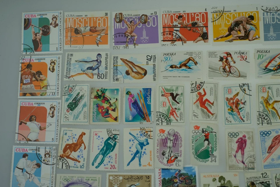 worldwide stamps collections lots album  Vintage Rare Classic Antique Genuine - Image 2 of 4