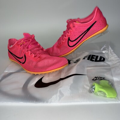 Nike Zoom Mamba 6 Hyper Pink Racing Track Spikes Men\'s Size 10 DR2733 600 s-l400.jpg main image 4