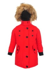 New Canada Weather Gear Girls Insulated Waterproof  Winter Coat Sz 7/8 Years