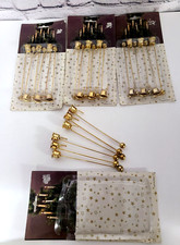 24 Roman Christmas Tree Ornaments Taper Candle Holders Weighted Pendulum Balance