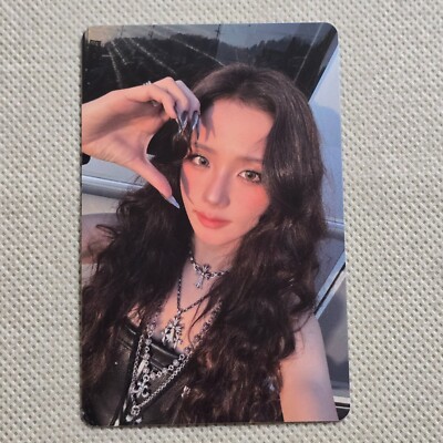 BLACK PINK JISOO MINI ALBUM [AMORTAGE] ALBUM ORIGINAL PHOTOCARD