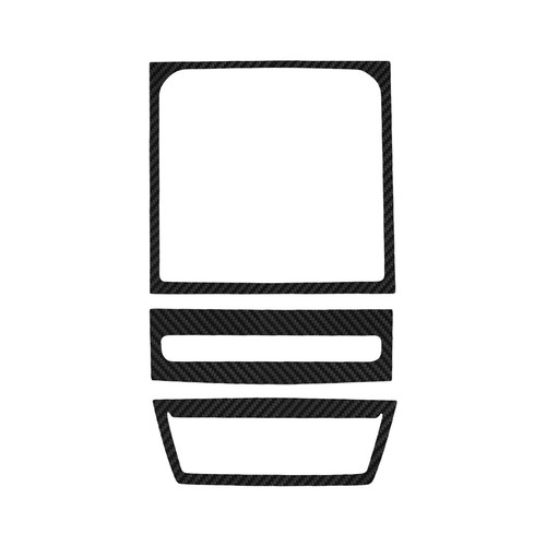 3x Carbon Fiber Center Armrest Frame Cover Trim For Toyota Sienna 2015-2020 - Picture 2 of 18