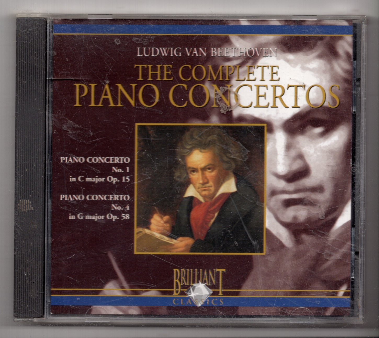 (KS780) Beethoven, Piano Concertos 1 & 4 - CD