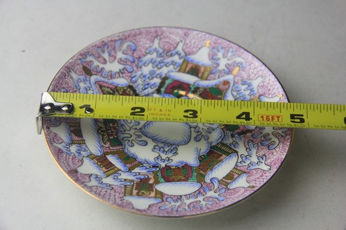 LOMONOSOV Russian Imperial Winter Day Porcelain Coffee Cup & Saucer Rare! - Picture 21 of 23